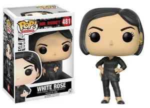 MR ROBOT FIGURA 9 CM WHITE ROSE VINYL POP                                  