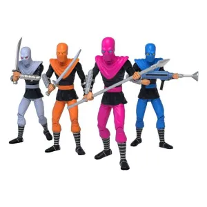 TORTUGAS NINJA PACK DE FIGURAS BST AXN FOOT SOLDIERS 13 CM