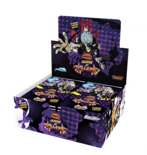 MY HERO ACADEMIA TCG SOBRE SERIE 4 LEAGUE OF VILLAINS PRIMERA INGLÉS