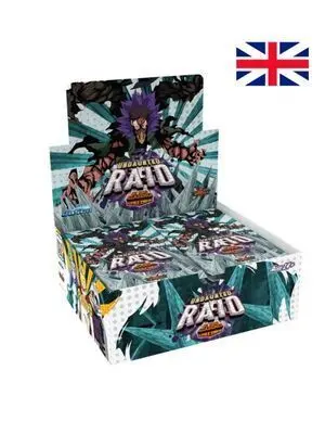 MY HERO ACADEMIA TCG BOOSTER PACK SERIE 5 UNDAUNTED RAID (INGLÉS)