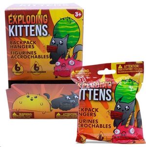 EXPLODING KITTENS COLGADOR DE MOCHILA OFICIAL