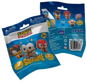 SONIC FIGURA BLANDITA SQUISHMES SERIE 3 SOBRE SORPRESA
