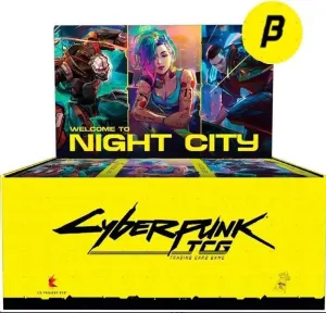 CYBERPUNK TCG WELCOME TO NIGHT CITY BOOSTER BETA (INGLÉS)