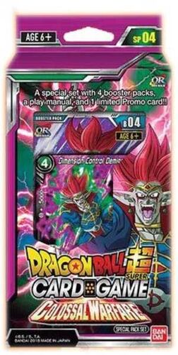 DRAGON BALL TCG SPECIAL PACK COLOSSAL WARFARE                              