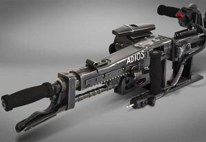 ALIENS REPLICA RIFLE 1/1 M56 SMARTGUN 122 CM                               