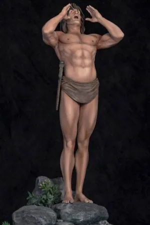 TARZAN ESTATUA 1/4 TARZAN CRY 59 CM                                        