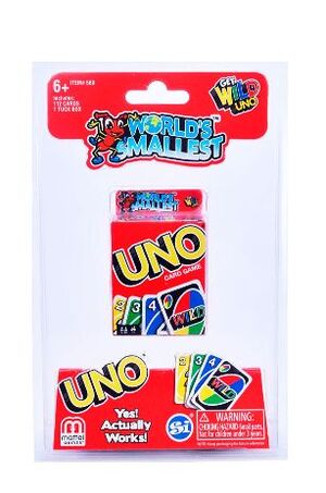 UNO WORLD´S SMALLEST (MINI UNO)