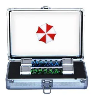 RESIDENT EVIL REPLICA 1/1 T-VIRUS Y ANTI-VIRUS CON CAJA ALUMINIO RESIDENT EVIL REPLICA 1/1 T-VIRUS Y ANTI-VIRUS CON CAJA ALUMINIO
