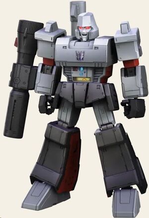 TRANSFORMERS FIGURA ACTION EDITION 02: G1 MEGATRON (LIGHT-UP EYES & CHEST)