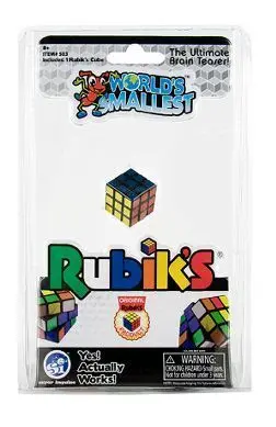 RUBIKS WORLD´S SMALLEST (MINI RUBIKS)