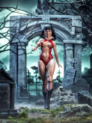 FRAZETTA GIRLS FIGURA 1/12 VAMPIRELLA 16 CM