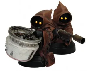 STAR WARS JAWAS SET 2 BUSTOS 12CM                                          