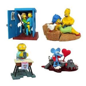 SIMPSONS MINI BUSTOS BUST UPS SERIE 5 SAN VALENTIN                         