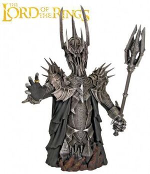 LOTR SAURON RINGBEARER BUSTO RESINA 29CM                                   