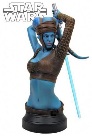 STAR WARS AAYLA SECURA BUSTO RESINA 20CM                                   