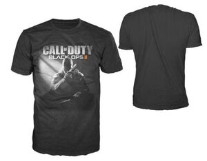 CALL OF DUTY BLACK OPS II CAMISETA GAME COVER M                            
