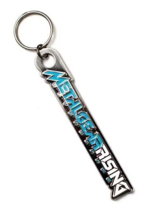 METAL GEAR RISING LLAVERO METALICO LOGO                                    