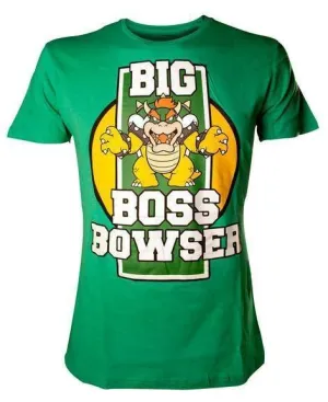 NINTENDO CAMISETA BIG BOSS BOWSER M                                        