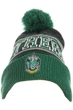 HARRY POTTER GORRO BEANIE SLYTHERIN LOGO                                   