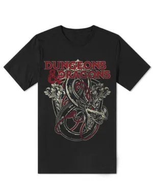 DUNGEONS & DRAGONS CAMISETA LOGO S                                         