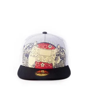 SONY PLAYSTATION GORRA BIKER BEISBOL SNAP BACK JAPANESE CONTROLLER         