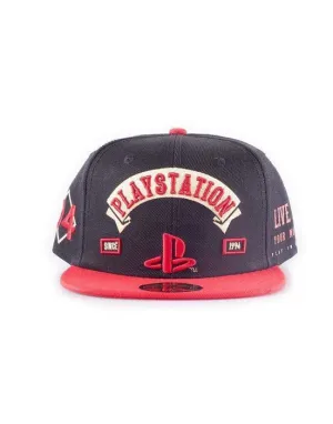 SONY PLAYSTATION GORRA BEISBOL SNAP BACK LOGO                              