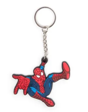 SPIDERMAN LLAVERO CAUCHO MARVEL COMICS                                     