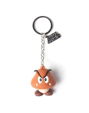 NINTENDO LLAVERO CAUCHO GOOMBA 7 CM                                        