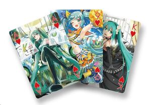 HATSUNE MIKU BARAJA DE NAIPES MIKU STYLES