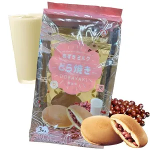 DORAYAKI TOKIMEKI SABOR A FRIJOLES ROJOS 165G