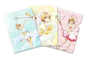 CARDCAPTOR SAKURA CLEAR CARD SET DE 3 FUNDAS TRANSPARENTES