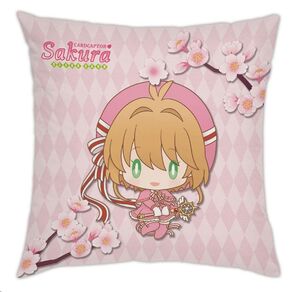 CARDCAPTOR SAKURA CLEAR CARD ALMOHADILLA SAKURA & KERO-CHAN 35 X 35 CM