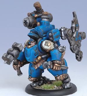 WARMACHINE: CYGNAR WARCASTER CAPITAN E. DOMINIC DARIUS                     