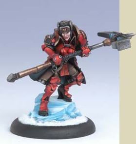 WARMACHINE: KHADOR FORWARD KOMMANDER SORCHA KRATIKOFF                      