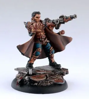 WARMACHINE: CYGNAR WARCASTER CAPITAN ALLISTER CAINE                        