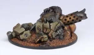 SALDO - WARMACHINE: MERCENARY HEAVY WARJACK WRECK MARKER