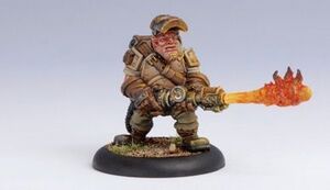 WARMACHINE: MERCENARY THOR STEINHAMMER                                     