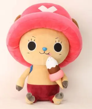 ONE PIECE PELUCHE CHOPPER NEW VER.1 CON HELADO 45 CM