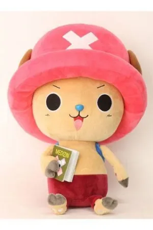 ONE PIECE PELUCHE CHOPPER NEW VER.3 CON LIBRO MÉDICO 45 CM