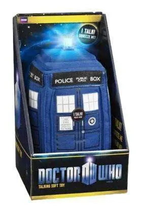 DOCTOR WHO TARDIS PELUCHE CON LUZ Y SONIDO 22 CM                           