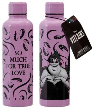 DISNEY VILLAINS BOTELLA DE AGUA METAL URSULA                               