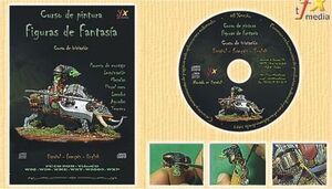 DVD CURSO DE PINTURA. FIGURAS DE FANTASIA NIVEL BASICO                     