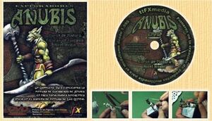 DVD CURSO DE PINTURA. EXPLORADORES ANUBIS NIVEL MEDIO                      