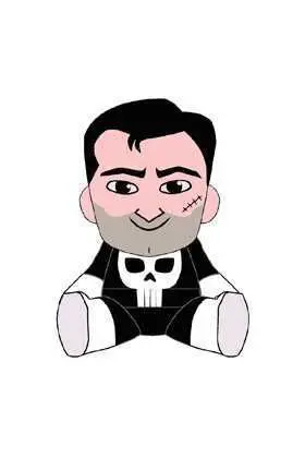 PUNISHER PELUCHE 20 CM MARVEL PHUNNY 2                                     
