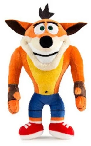 CRASH BANDICOOT PELUCHE CRASH BANDICOOT 20CM                               