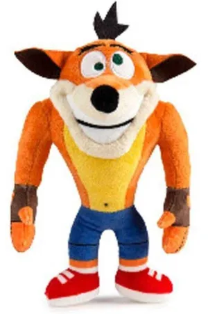 CRASH BANDICOOT PELUCHE CRAZY EYES CRASH BANDICOOT 20 CM CRASH BANDICOOT PELUCHE CRAZY EYES CRASH BANDICOOT 20 CM