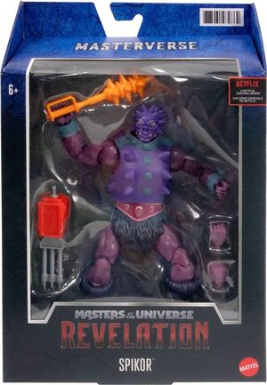 MASTERS OF THE UNIVERSE: REVELATION MASTERVERSE FIGURA 2021 SPIKOR 18 CM