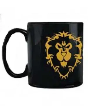 WORLD OF WARCRAFT TAZA CERAMICA LOGO LA ALIANZA                            