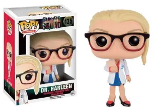 ESCUADRON SUICIDA FIGURA 10 CM DRA. HARLEEN POP HEROES                     