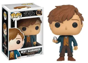 ANIMALES FANTASTICOS FIGURA 9 CM NEWT SCAMANDER VINYL POP                  
